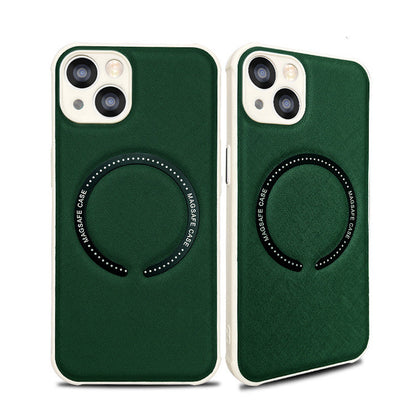 IPhone Magnetic Leather Case