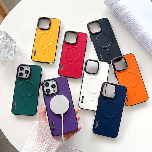 iPhone Magnetic Sport Leather Case