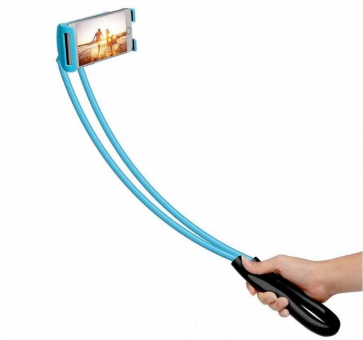 Flexible 360° selfie phone holder