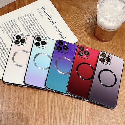 iPhone Magnetic Gradient Protective Case