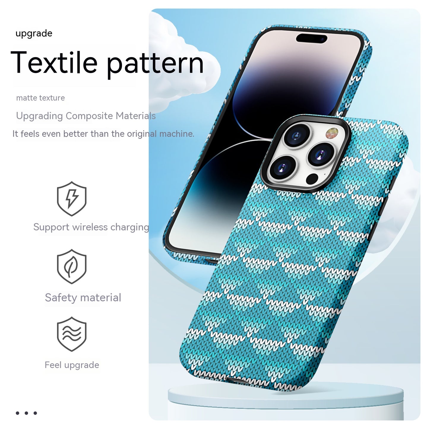 iPhone Funny Textile Case