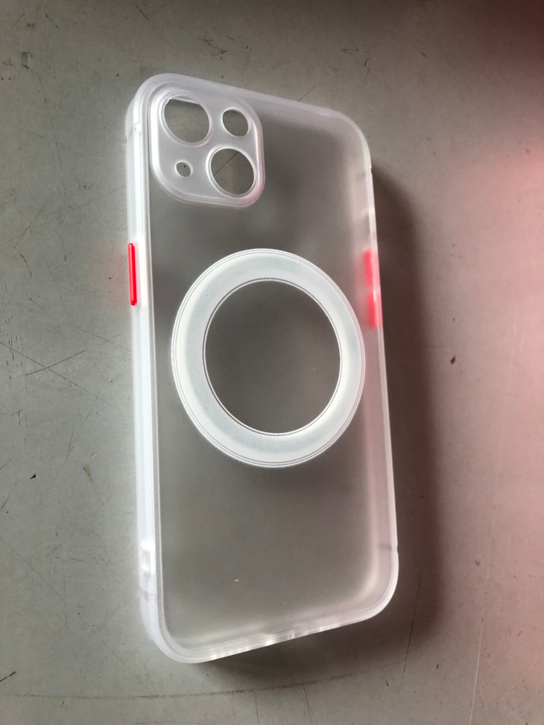 iPhone 15 Magnetic Translucent Business Case