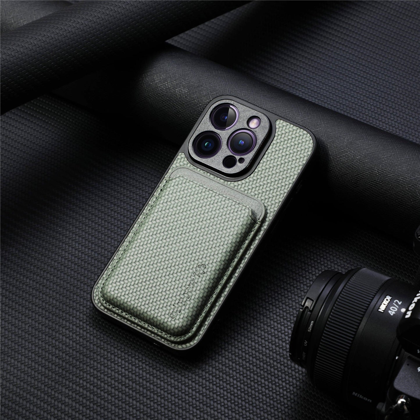 iPhone 15 Magnetic Card Holder Case